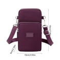 thumbnail image 1 of Beautynvta Crossbody Bag for Women, Lightweight Small Crossbody Bags, Phone Purses, Small Sling Bag, Hiking Backpack, Travel Pouch Shoulder Bag for Women, Purple, 1 of 6