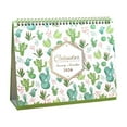 thumbnail image 1 of Beautynvta Desk Calendar 2026, January 2026 - December 2026, Standing Flip Desk Calendar, Floral Design 12 Months Desktop Calendar, Thick Paper, with Memo Pages ＆ Blank Blocks, 8''x10'', 1 of 7