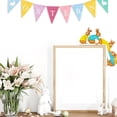 thumbnail image 1 of Beautynvta Easter Door Corner Decorations, Cute Bunny Door Frame Ornament, Easter Spring Sign, Wooden Rabbit Decor for Front Door Frame, Window, Wall, Cabinet, 1 of 7