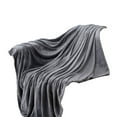 thumbnail image 1 of Beautynvta Flannel Fleece Throw Blanket, Super Soft Throw Blanket, Warm Cozy Blanket for Bed Sofa, Lightweight Thin Blanket for All Seasons, 59.05x78.74 In, Gray, 1 of 6