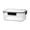 thumbnail image 1 of Beautynvta Food Storage Box with Lids, Plastic Lunch Containers, Sealed Leak Proof Bento Box Lunch Box Food Refrigerated Storage Box, Medium Size, Black, 1 of 6
