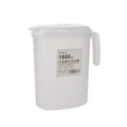 thumbnail image 1 of Beautynvta Fridge Door Cold Kettle with Handle, 1800 ML Plastic Pitcher with Flip Top Lid, Large Iced Tea Pitcher for Coffee, Juice and Homemade Beverage, 1 of 9