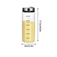 thumbnail image 1 of Beautynvta Glass Spice Jars, 300 ML Salt and Pepper Shakers with Adjustable Outlet Holes for Seasonings, Herbs, Powders, 1 of 3