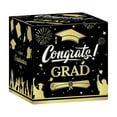 thumbnail image 1 of Beautynvta Graduation Card Box 2025, Congrats Grad Card Boxes Holder, Class of 2025 Graduation Gift Cards Box for Graduation Party Decorations, Gold, 1 of 6