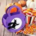 thumbnail image 1 of Beautynvta Halloween Gift Candy Bag, Bat Pumpkin Witch Ghost Decorative Small Gift Tote Reusable Non-Woven Bags with Handle for Gifts Wrapping, Halloween Party Supplies, 1 of 4