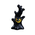 thumbnail image 1 of Beautynvta Halloween Mini Resin Figures, Tiny Resin Little Small Figures, Ghost Pumpkin House Tree Miniatures Decoration for Halloween Party Favors Bag Fillers Garden Decor, 1 of 8