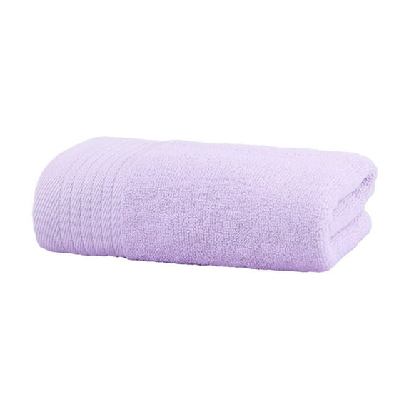 Beautynvta Hand Towel, 29.5x13.8 In Cotton Face Towel, Super Soft and Highly Absorbent Hand Towel for Bathroom, Gym, Shower, Hotel and Spa, Purple