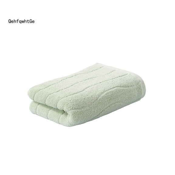 QehfqwhtGe Hand Towels for Bathroom, Solid Color Cotton Soft Absorbent Thickened Face Towels for Spa Bath Gym Kitchen, 29.5''x13.4'', Mint Green