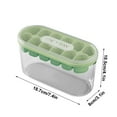 thumbnail image 1 of Beautynvta Ice Tray with Lid and Bin, Large Capacity Easy to Removable, Household Ice Storage and Making Box, Freezer Ice Tray for Drinks, Coffee and Cocktails, Whiskey, 1 of 3