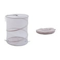 thumbnail image 1 of Beautynvta Large Collapsible Laundry Basket with Lid, Mesh Popup Laundry Hamper, Foldable Dirty Clothes Basket for Laundry Room, Bathroom, College Dorm, S, 1 of 7