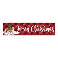 thumbnail image 1 of Beautynvta Merry Christmas Banner, Merry Christmas Sign Christmas Decorations, Large Xmas Photo Backdrop Banner, for Yard Garden Lawn House, Holiday Party Supplies, 1.64x8.2 Ft, 1 of 6