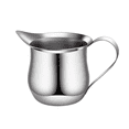 thumbnail image 1 of Beautynvta Milk Frothing Pitcher, Stainless Steel Small Bell-Shaped Creamer, Mini Coffee Jug for Latte Art Pitcher, 2.8", 1 of 9