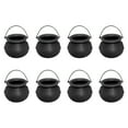 thumbnail image 1 of Beautynvta Mini Plastic Cauldron, 8 Pcs Halloween Witch Bucket with Handle, Mini Witch Cauldron Kettles, Halloween Pot Candy Holder for Halloween Party Favors Decor, 1 of 7