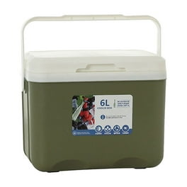OUNONA Portable Ice Retention Cooler Hard Cooler Mini Insulated