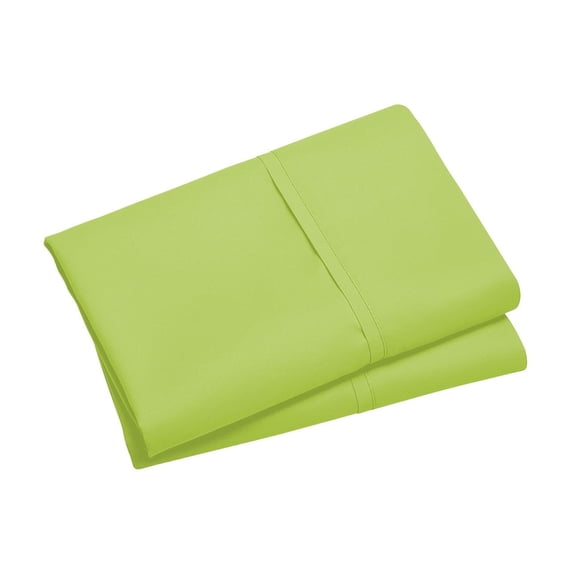Beautynvta Pillow Cases Set of 2, Soft Brushed Microfiber Pillowcases with Envelope Closure for Women, Men, Shrinkage and Fade Resistant, Machine Washable, 20''x36'', Light Green