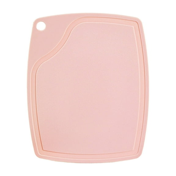 Beautynvta Plastic Cutting Board Mats, Chopping Board with Juice Grooves, Kitchen Dishwasher Safe Non-Slip Cutting Boards, Easy Grip Handle