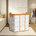 thumbnail image 1 of Beautynvta Quilt Storage Bag, Extra Large Blanket Storage Bags, Breathable Clothes Storage Container with Handles Zipper for Bedding Pillow Sheet, 1 of 6
