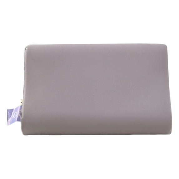 Beautynvta Replacement Pillow Case for Memory Foam Neck Pillow, Antibacterials Waterproof Neck Pillow Case Cover, Breathable Soft Pillowcase for Hot Sleepers, 15.75''x23.62'', Gray