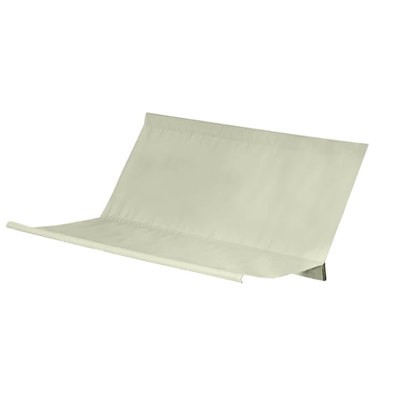 Beautynvta Seat Replacement Cover, 2/3 Seat 600D Heavy Duty Waterproof Swing Cover for Outdoor Porch Garden Yard Seat Patio Chair, 44.5x18.5x18.5 Inch