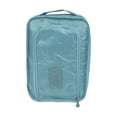 thumbnail image 1 of Beautynvta Shoe Bags for Travel, Portable Travel Multifunctional Shoe Bag for Men Women, Reusable Waterproof Shoe Bag with Zipper, Blue, 1 of 6