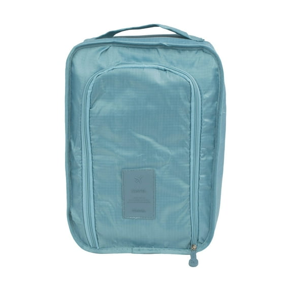 Beautynvta Shoe Bags for Travel, Portable Travel Multifunctional Shoe Bag for Men Women, Reusable Waterproof Shoe Bag with Zipper, Blue