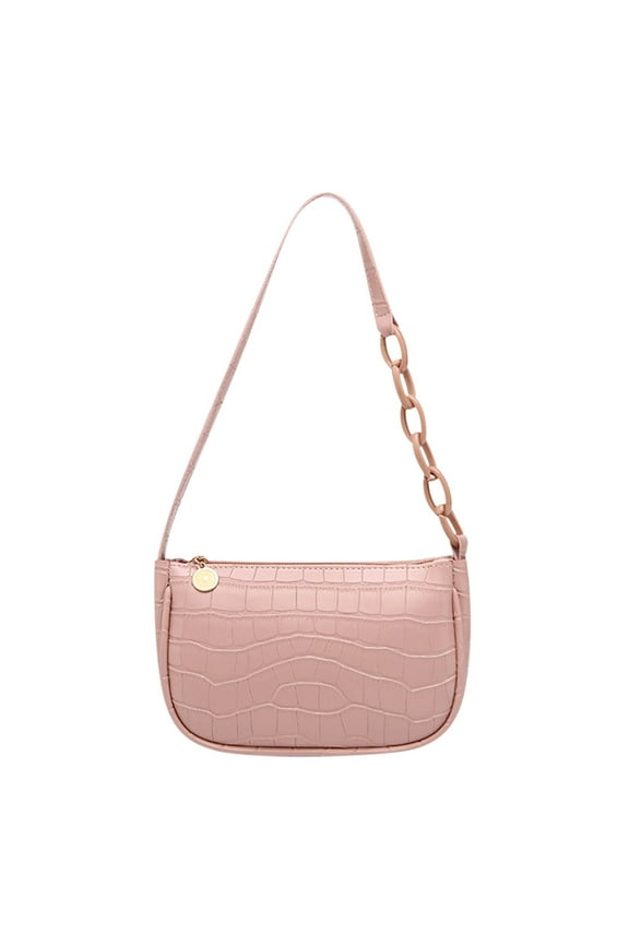 Shoulder Bag for Women, Fashion Lightweight Purses for Women, Handbag Leather Crossbody Purse, Pink