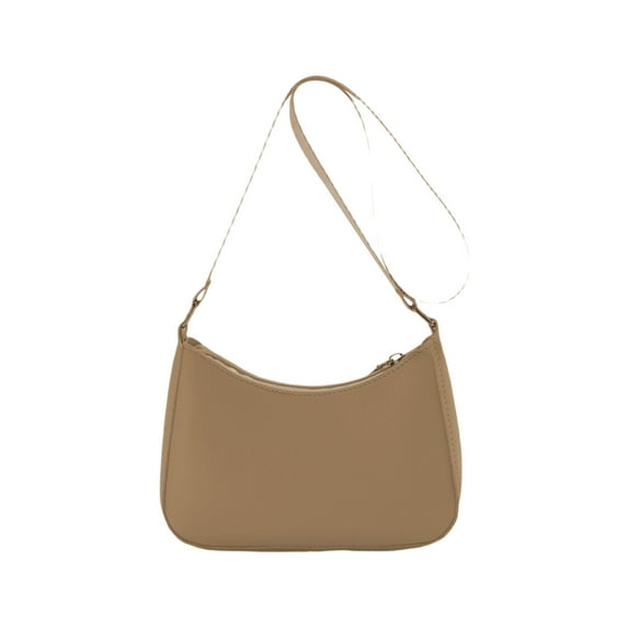 Beautynvta Shoulder Bag for Women, Trendy Casual Handbag Crossbody Bag, Leather Waterproof Purses Wallet, Khaki