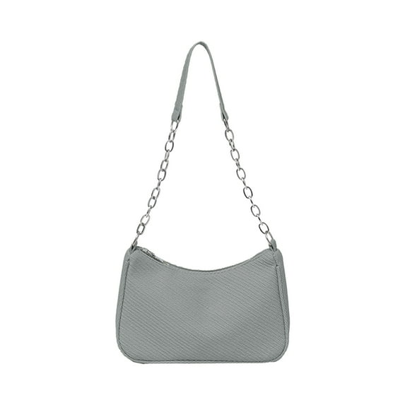 Beautynvta Shoulder Bag for Women, Trendy Casual Handbag Underarm Bag, Leather Waterproof Small Purses Wallet, Blue