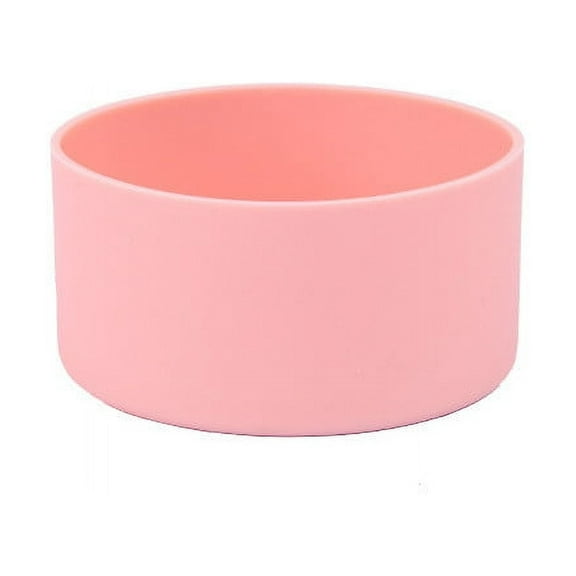 Beautynvta Silicone Boot for Water Bottle, 2.95 In Silicone Cups Sleeve, Protective Cover for Water Bottle Bottom, No-Slip Protective Sleeve, BPA-Free Boot Bottom Base, Pink