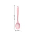 thumbnail image 1 of Beautynvta Silicone Spoon, 8'' Long Handled Serving Spoon, Salad Mixing Spoon, Heat-Resistant Kitchen Utensils for Mixing, Serving, Draining, Stirring, 1 of 5