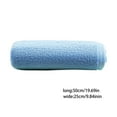 thumbnail image 1 of Beautynvta Small Face Towels, 9.8x19.7 In Soft Absorbent Cotton Bath Towels Face Washcloth for Hand Body Sensitive Skin, Blue, 1 of 6