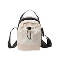 thumbnail image 1 of Beautynvta Small Sling Crossbody Bag for Women, Casual Small Square Bag, Canvas Shoulder Bag with Adjustable Strap, Lightweight Handbag for Outdoor Travel, White, 1 of 6
