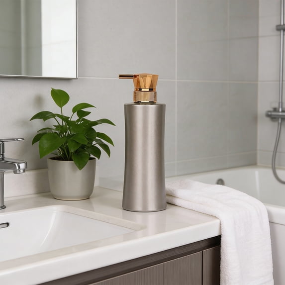 Beautynvta Soap Dispenser, 500ml Plastic Hand Soap Dispenser for Bathroom, Dish Soap Dispenser for Kitchen, Reusable Liquid Lotion Containers Bottle
