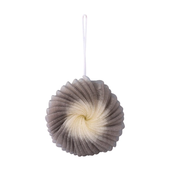 Beautynvta Soft and Non-Scattering Conch Bath Balls, Bath Sponge Shower Loofah Mesh Pouf Bath Scrunchies Body Wash Puff Shower Puff Exfoliating Scrubber