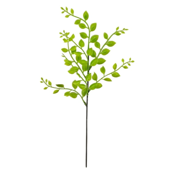 Beautynvta Spring Artificial Greenery Stems, Fake Green Leaves Garland Branches Faux Plants for Home Office Table Vase Filler Decoration