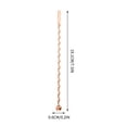 thumbnail image 1 of Beautynvta Stainless Steel Swizzle Stick, 7.5'' Reusable Metal Bar Cocktail Mixing Stick with Small Rectangular Paddles Stirring Bar, Rose Gold, 1 of 5