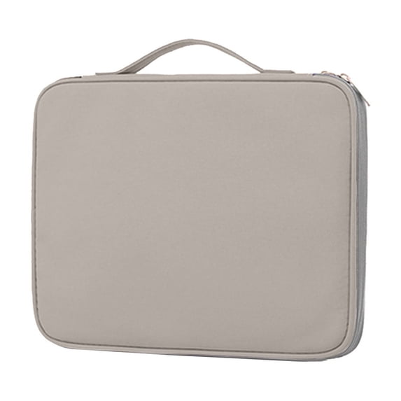 Beautynvta Tablet Sleeve Bag with Multilayer, 14 In, 360 Protective Tablet Sleeve, Waterproof Lightweight Tablet Case for Business Travel, Gray