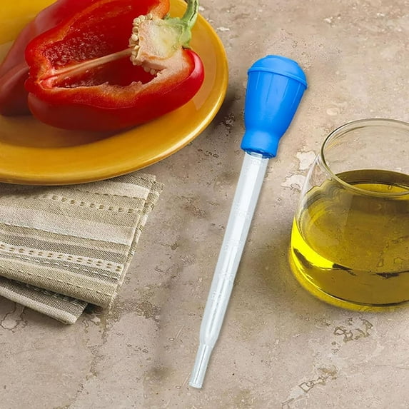 Beautynvta Turkey Basters for Cooking, Baster Syringe for Hot Liquids, Meat and Food Injector, Essential Thanksgiving Cooking Tool,Blue
