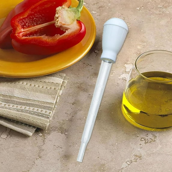 Beautynvta Turkey Basters for Cooking, Baster Syringe for Hot Liquids, Meat and Food Injector, Essential Thanksgiving Cooking Tool, White