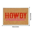 thumbnail image 1 of Beautynvta Valentine‘s Day Doormat, Valentine's Day Decoration, Non-Slip Washable Entrance Mats, Inside Mat for Front Door, Welcome Doormat for Front Porch Decor Home Indoor Outdoor, 1 of 4
