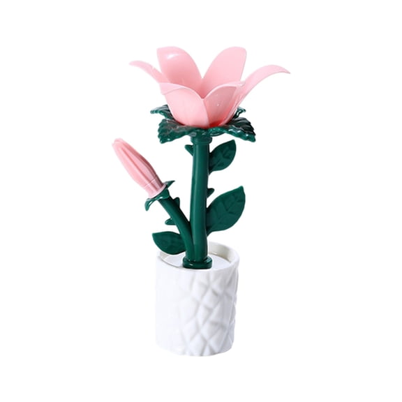 Beautynvta Valentine's Day Gifts, Flower Table Lamp Freesias Desk LED Night Light for Home Living Room Decor, Artificial Flower with Vase Table Centerpieces