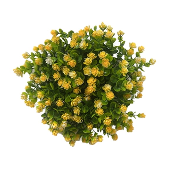 Beautynvta Summer Wreaths for Front Door, Plastic Artificial Flowers Wreath, UV-Resistant Outdoor Door Hanging Decor, Garden & Porch Decorative Pendant