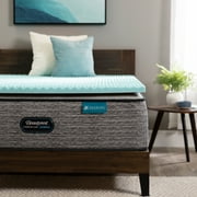 Beautyrest 2 Cool Wave Pressure Relieving Memory Foam Mattress Topper, California King