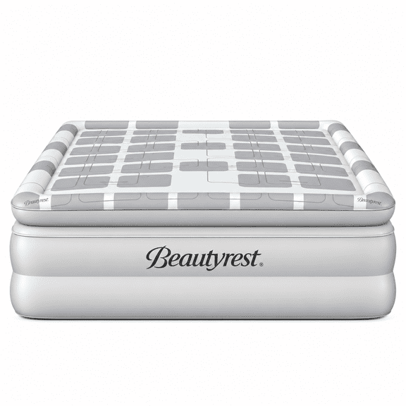 Beautyrest 20" Memory Foam Air Mattress, Queen - Auto Shut-Off Built-In Pump