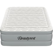 Beautyrest 20 in. Luxaire Queen Size Luxury Air Mattress with Auto Shut-off Pump, Cooling Top