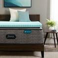 thumbnail image 1 of Beautyrest 3" Cool Wave Plus Pressure Relieving Memory Foam Mattress Topper, California King, 1 of 8