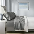 thumbnail image 1 of Beautyrest 4-Piece 1000 Thread Count Charcoal HeiQ Smart Temperature Cotton Blend Sheet Set, Cal King, 1 of 9