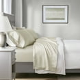 thumbnail image 1 of Beautyrest 4-Piece 1000 Thread Count Ivory HeiQ Smart Temperature Cotton Blend Sheet Set, Cal King, 1 of 9