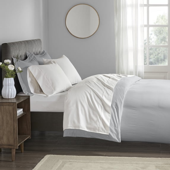 Beautyrest 400 Thread Count Wrinkle Resistant Cotton Sateen Sheet Set