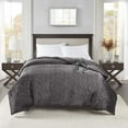 thumbnail image 1 of Beautyrest 80x84" Polyester Microfiber Pinsonic Heated Quilt in Gray, 1 of 5